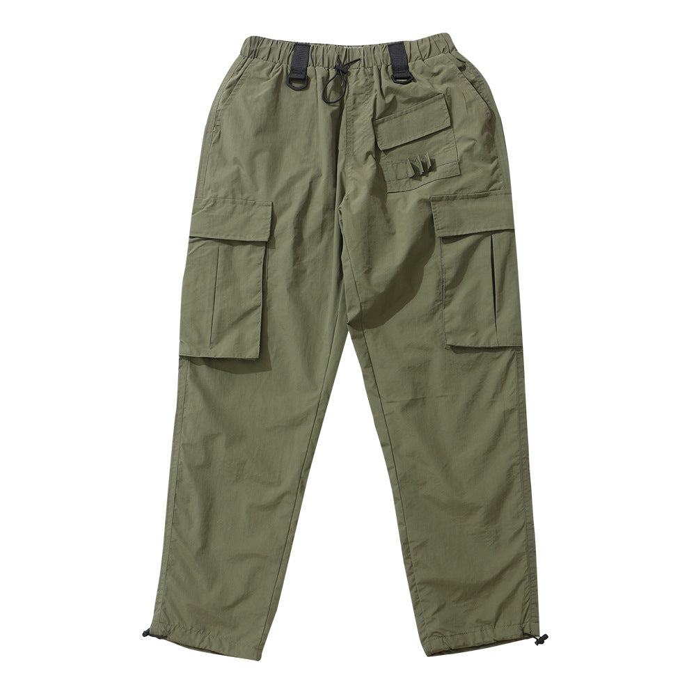 Drawstring Cargo Pants