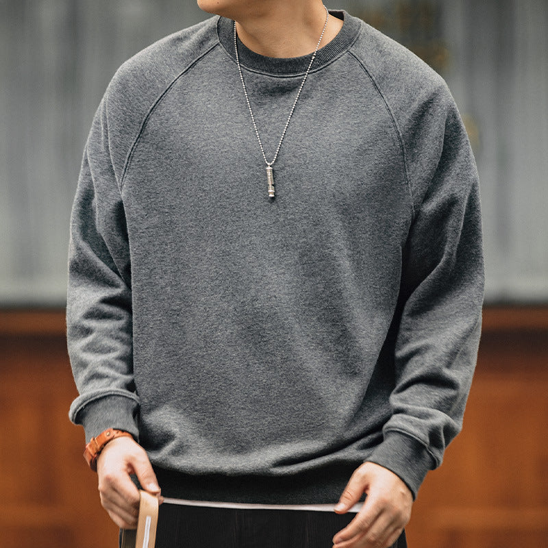 Heavyweight Washed Loopback Crewneck